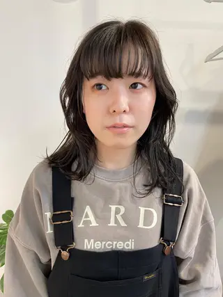 セミロング カラー fit/ madokaのヘアスタイル