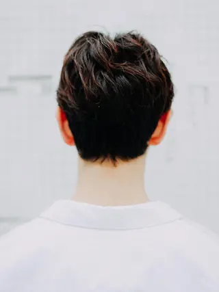 ミディアム カラー パーマ メンズ ルシエ吉祥寺所属・🥖牧野 純🥖のヘアスタイル