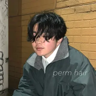 ショート パーマ メンズ GO TODAY 原宿本店所属・似合わせカット得意 💛RENA💛のヘアスタイル