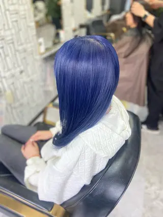 ロング 瀧下 唯のヘアスタイル