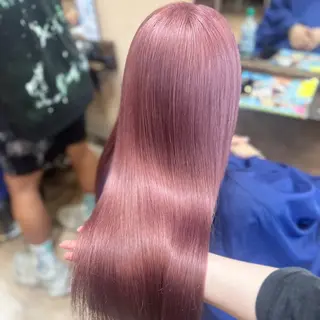 ロング カラー ブリーチ🩵レイヤー Maho🐻‍❄️のヘアスタイル