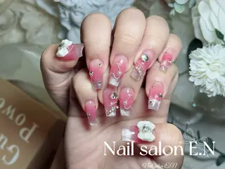 ネイル E.N🦋 長さ出し/持ち込みのネイルデザイン