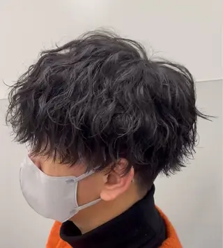 ショート パーマ メンズ synergy  men's hair所属・【短髪メンズパーマ】 松下泰河のヘアスタイル