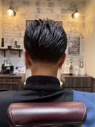 メンズ millionbucks barbershop 上野店所属・【無料/特殊ヘア/ 上野/バーバー】東山のヘアスタイル