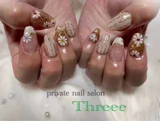 ネイル Nail salon - Threee　-のネイルデザイン