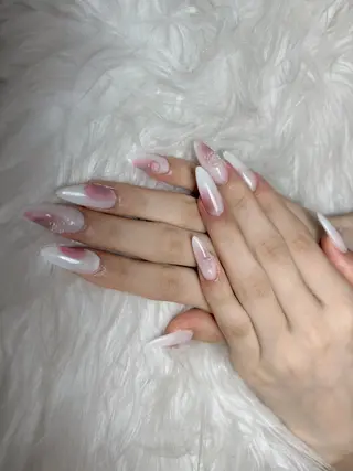 ネイル H3 Nail Tsuki🦋💙のネイルデザイン