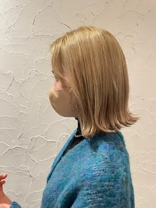 ショート ボヌールソレイユ所属・☁️彦坂唯有/ 透明感カラー☁️のヘアスタイル