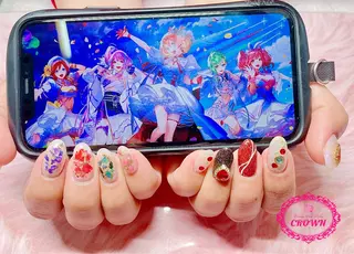 ネイル CROWN プライベートサロンのネイルデザイン