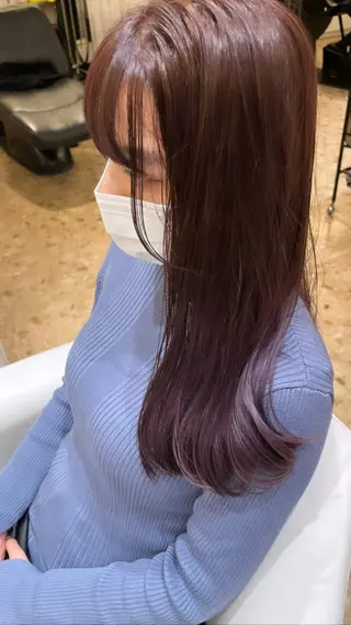 ロング カラー 椿森 美瑠紅の眉毛・アイブロウイメージ