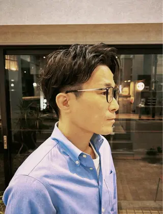 パーマ メンズ Umu所属・✳︎透明感カラー✳︎ ボブ✳︎nanaのヘアスタイル