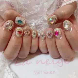 ネイル La neige* yuki 🥯🍑のネイルデザイン