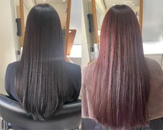 ロング カラー 髪質改善特化美容師 YOUのヘアスタイル