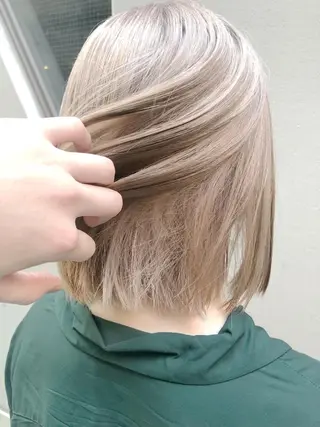 ショート カラー INTRO.by Fi-Ne所属・韓国ヘア 店長NEGIのヘアスタイル