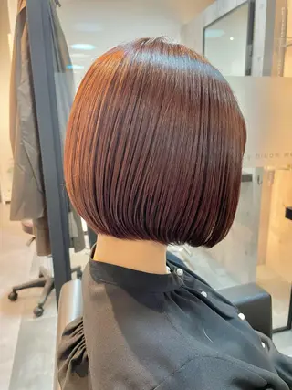 ショート カラー 👑髪質改善カラー 中垣斗希のヘアスタイル