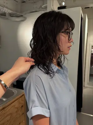 ミディアム パーマ お悩み解決パーマ hana🩰のヘアスタイル