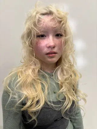 ロング ブリーチモデル募集 古内柊のヘアスタイル