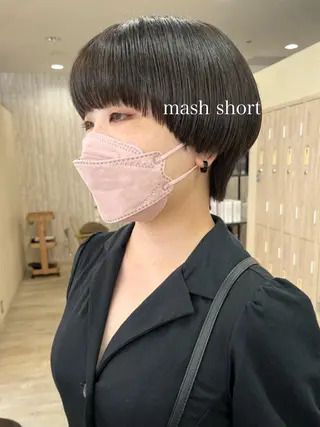 ショート パーマ 初めてのショート お任せください✂️のヘアスタイル