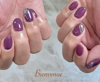 ミディアム Bienvenue りょうこのネイルデザイン