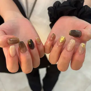 ネイル 栗田 ゆう子のネイルデザイン