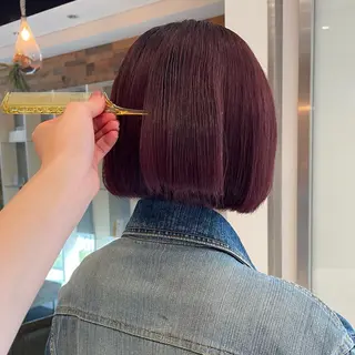 ショート カラー ハイトーン/ 髪質改善/ヒロタリカのヘアスタイル