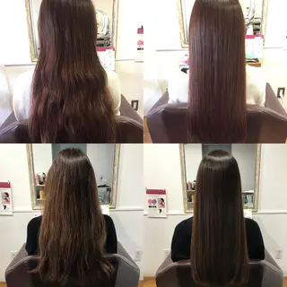ロング 髪質改善エイジングケ ア専門美容室チアフルのヘアスタイル
