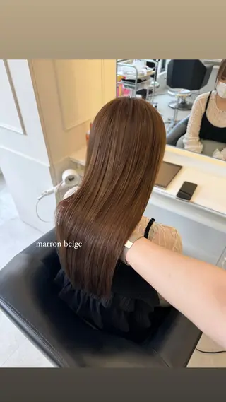 ロング Parve Mix/ 平 奈果🎀のヘアスタイル