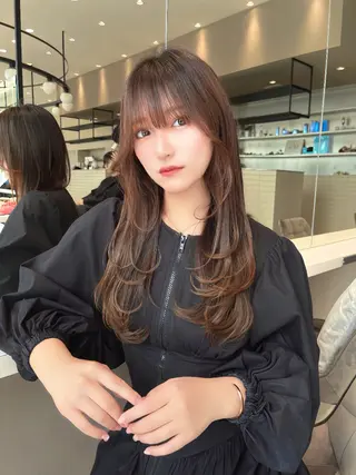 ロング 韓国ヘア/髪質改善 TAKAHIROのヘアスタイル