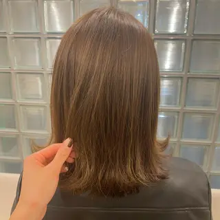 カラー ナチュラル暖色カラー 🤎 佐藤栞のヘアスタイル