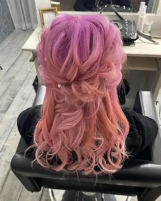 ヘアアレンジ shizuka 👸ヘアセット✨のヘアスタイル