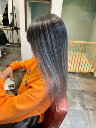 ロング カラー ~tie.hair salon所属・Ryoka🌼倉敷/ ハイトーン/レイヤーのヘアスタイル