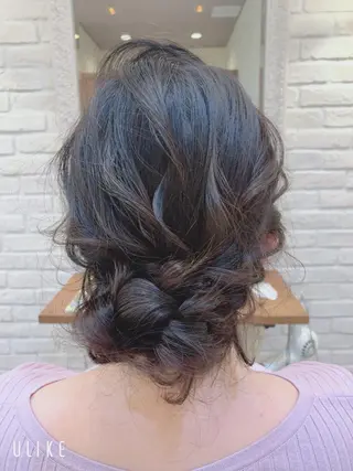 ロング ヘアアレンジ SHANTi 飯塚 ヘアセット/髪質改善のヘアスタイル