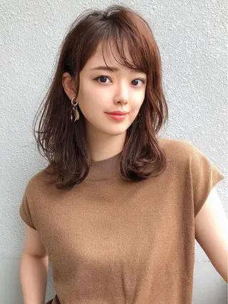 セミロング エリア1位⭐️ けんとのヘアスタイル