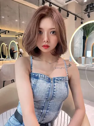 ショート カラー 💎髪質改善💎 LondMeliaのヘアスタイル