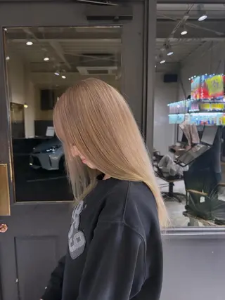 ロング エデル所属・⠀ hinaのヘアスタイル