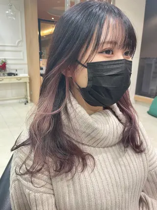 ロング 【髪風船】上大岡店所属・齋藤 尋真のヘアスタイル