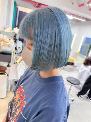 ショート カラー BOX mico.のヘアスタイル