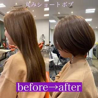ショート カラー デザインカラー🌈 高木リョウのヘアスタイル