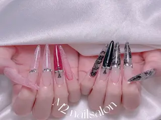 ネイル 長さだし専門店 M2　rikaのネイルデザイン