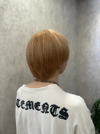 カラー メンズ MOURI CHISATOのヘアスタイル