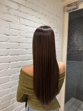 ロング カラー 🩰韓国レイヤー🩷 艶カラー🌷小栁歩美のヘアスタイル