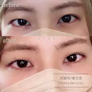 マツエク・マツパ Lile所属・コウダ ユミの眉毛・アイブロウイメージ