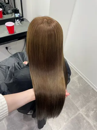 ロング カラー 🎀暖色/ラベンダー /paru🤍のヘアスタイル