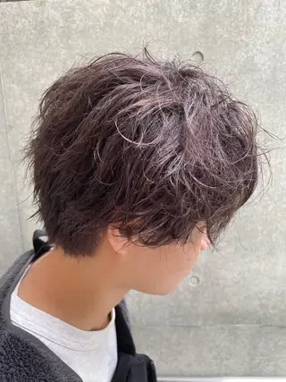ショート カラー メンズ Clear Takeru🌀🌀のヘアスタイル