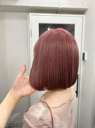 セミロング カラー 楓🦋韓国系レイヤー / 透明感カラー🤍のヘアスタイル