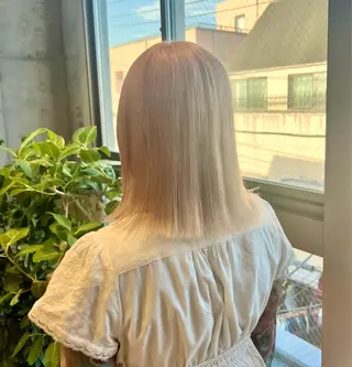 カラー 透明感/血色カラー/ 似合せレイヤー/ゆいのヘアスタイル