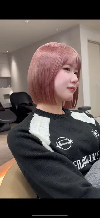 ショート レイヤー/韓国❣️ 髪質改善/e_kiのヘアスタイル