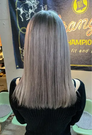 セミロング カラー 代表 中島貴志のヘアスタイル