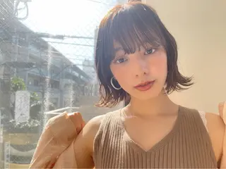 ミディアム イメチェンカット✂️ 錦糸町佐藤店長のヘアスタイル