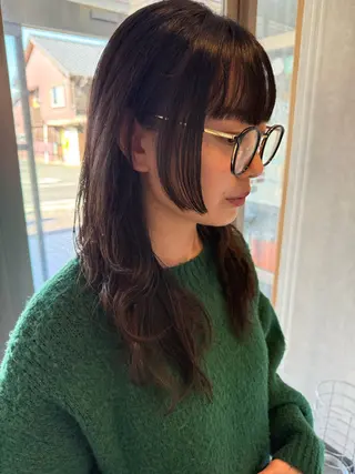 ロング カラー Bish Yanaのヘアスタイル