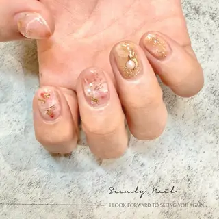ネイル Seemly 千田町店所属・フラワーパラジェル 🌸シームリーエミのネイルデザイン